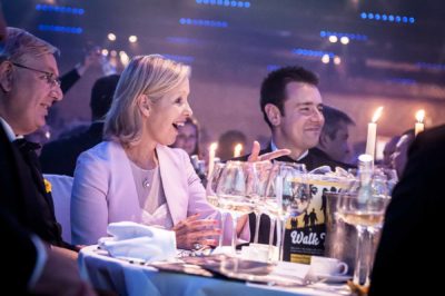 Corporate event photography for MArie Curie at Celebrity Quiz Night