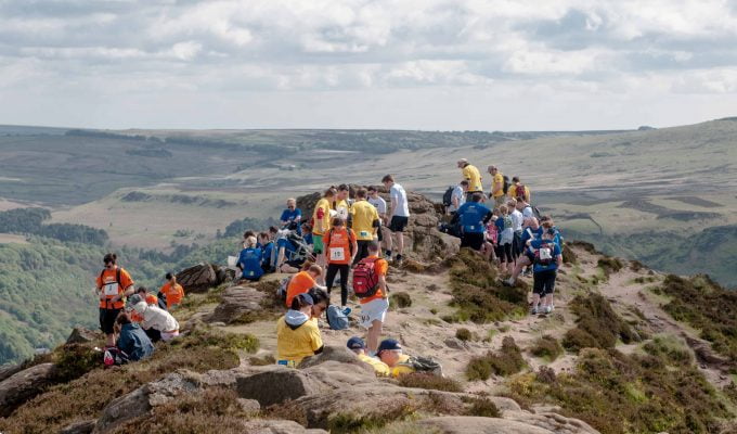 Sports Photography in The Dales for The Great Escape Challenge
